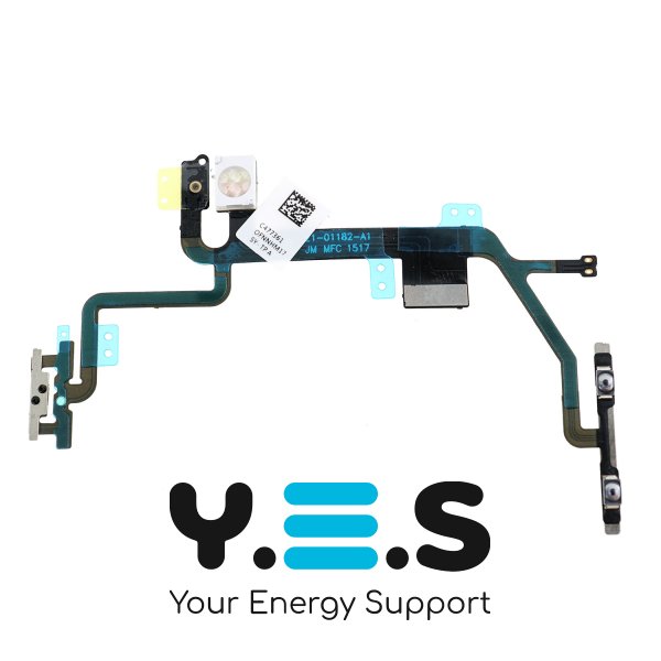 Шлейф кнопок регулювання гучності для Apple iPhone 8