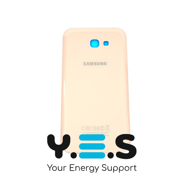 Задня кришка Samsung A720F Galaxy A7 (2017), рожева, Original