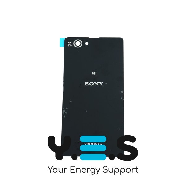 Задня кришка корпусу для Sony Xperia Z1 Compact Mini D5503, чорна