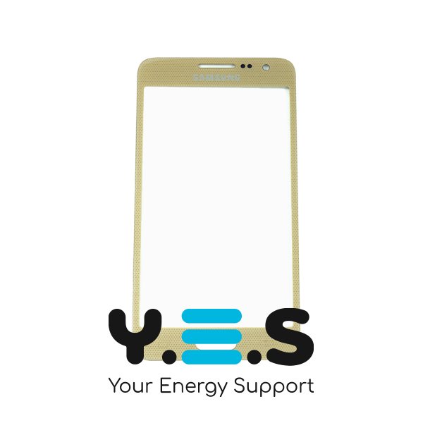 Скло корпусу для Samsung A300 Galaxy A3, gold, Original