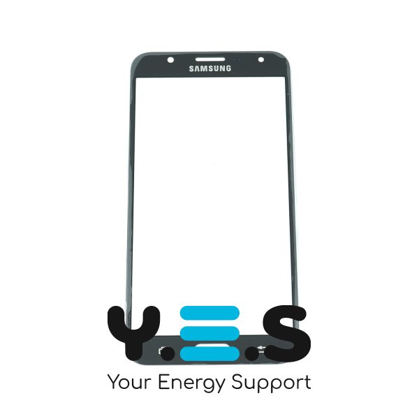 Скло корпусу для Samsung J700 Galaxy J7, чорне Original
