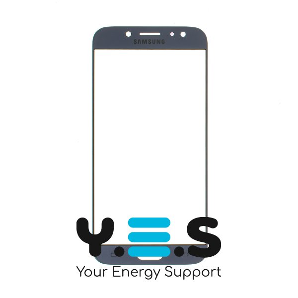 Скло корпусу для Samsung J730F Galaxy J7 (2017) синє, Original