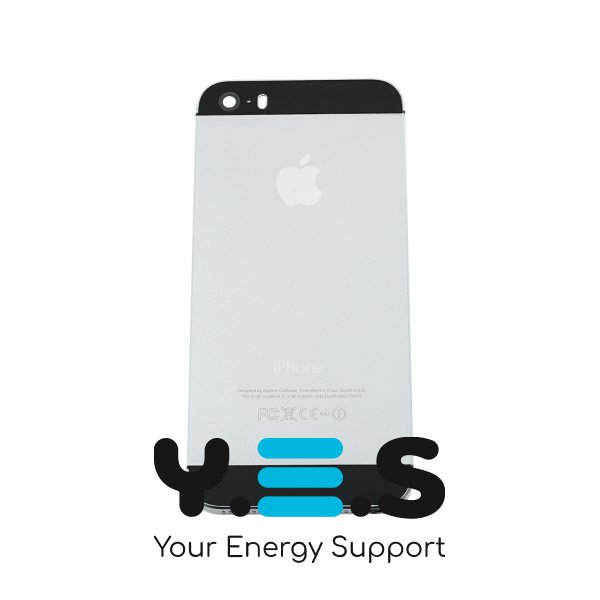 Задня кришка Apple iPhone 5S Space Grey, високоякісна копія
