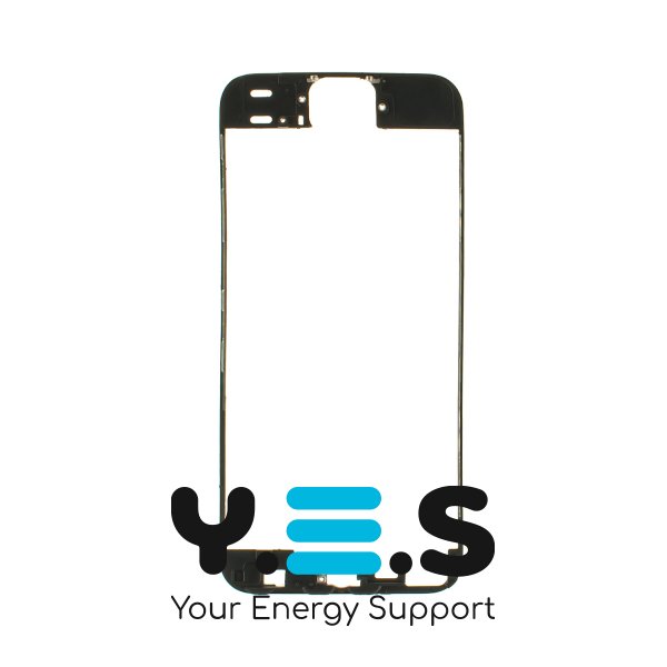 Рамка кріплення дисплея Apple iPhone 5S та iPhone SE, чорна
