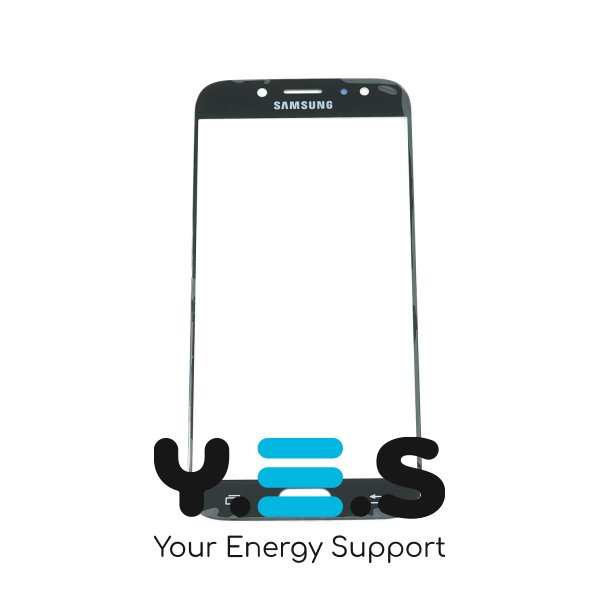 Скло корпуса Samsung J730F Galaxy J7 (2017) чорне, Original