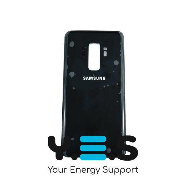 Задня кришка Samsung G965F Galaxy S9 Plus, колір Midnight Black