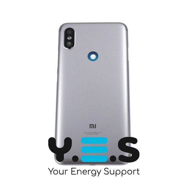 Задня кришка корпусу для Xiaomi Redmi S2, сіра