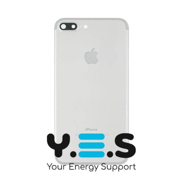 Срібляста задня кришка корпусу для Apple iPhone 7 Plus