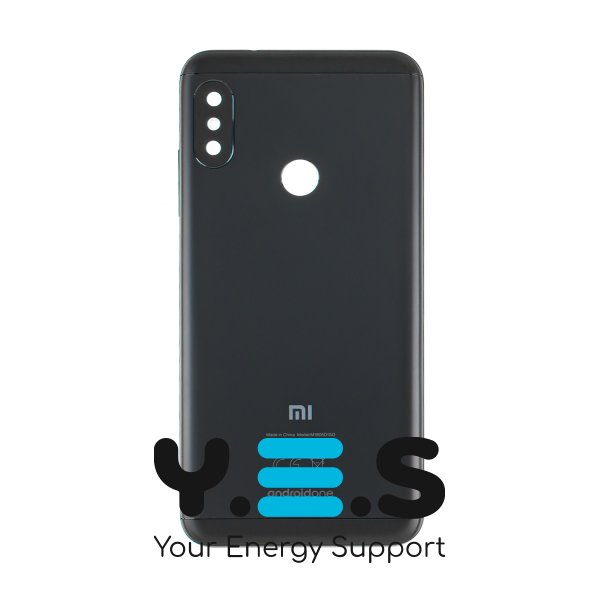Задня кришка корпусу для Xiaomi Redmi Note 6 Pro, чорна