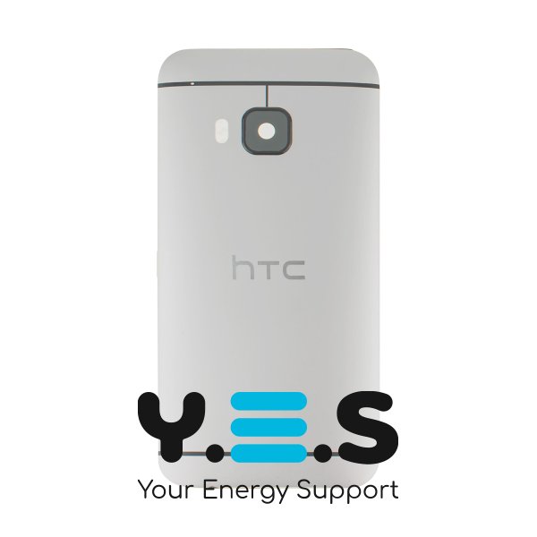 Задня кришка корпусу для HTC One M9, срібляста