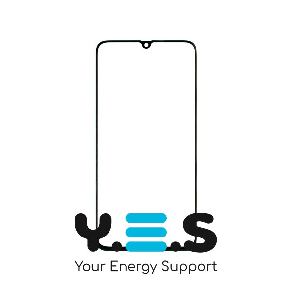 Скло корпусу з рамкою для Samsung A70 A705, чорне, Original