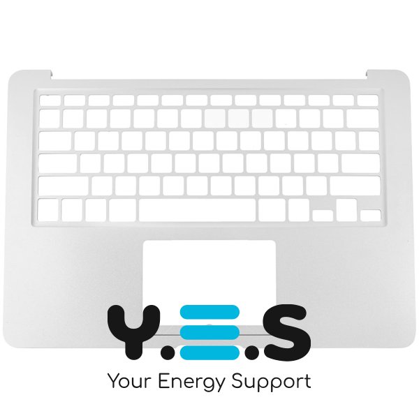 Верхня кришка для ноутбука Apple A1466 (2013–2015), срібляста, Small Enter