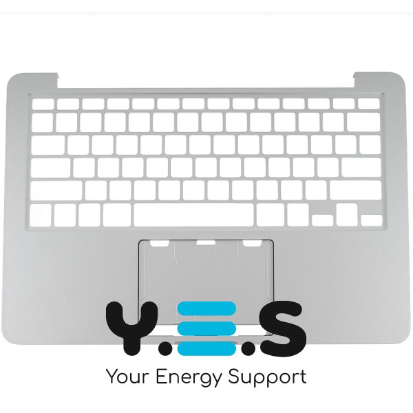 Верхня кришка ноутбука Apple A1502 (2013-2014) срібляста, Small Enter