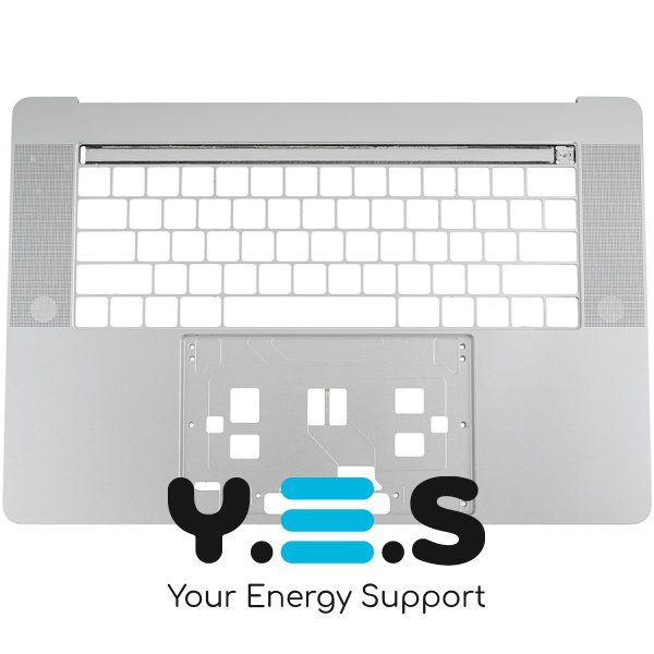 Верхня кришка ноутбука Apple A1707 (2016) срібляста, small enter