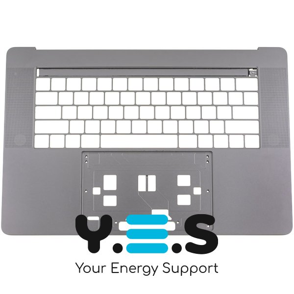 Верхня кришка ноутбука Apple A1707 (2016) Space Gray, small enter