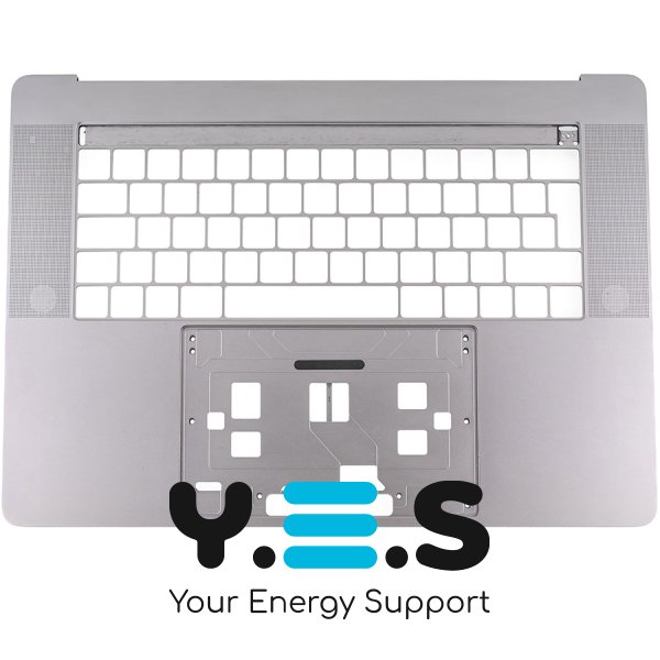 Верхня кришка ноутбука Apple A1707 (2017) Space Gray, велика клавіша Enter