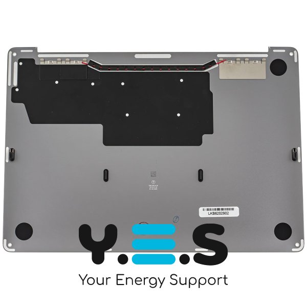 Нижня кришка ноутбука Apple A1708 (2016–2017), space gray