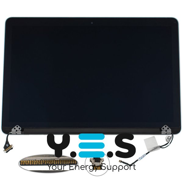 Кришка з матрицею в зборі для ноутбука Apple A1425 2012-2014, 6pin, Silver