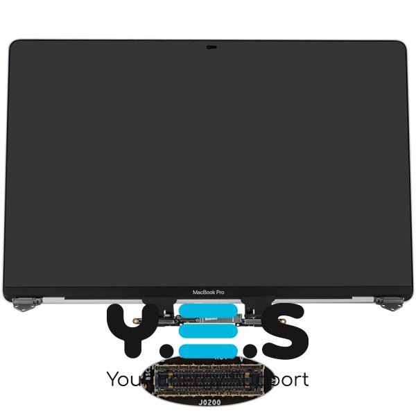 Кришка з матрицею для ноутбука Apple A1990 (2018–2019) Silver, AASP Original