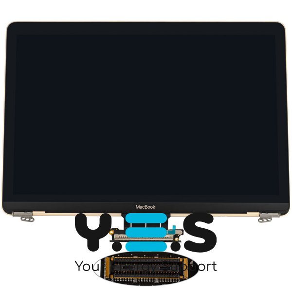 Кришка з матрицею в зборі Apple A1534 (2016–2017) Gold, 100% AASP, Original