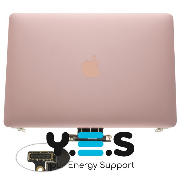 Кришка з матрицею для Apple MacBook A1534 (2015) Rose Gold, AASP, Original