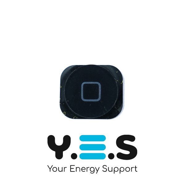 Кнопка «Home» для iPhone 5, чорна