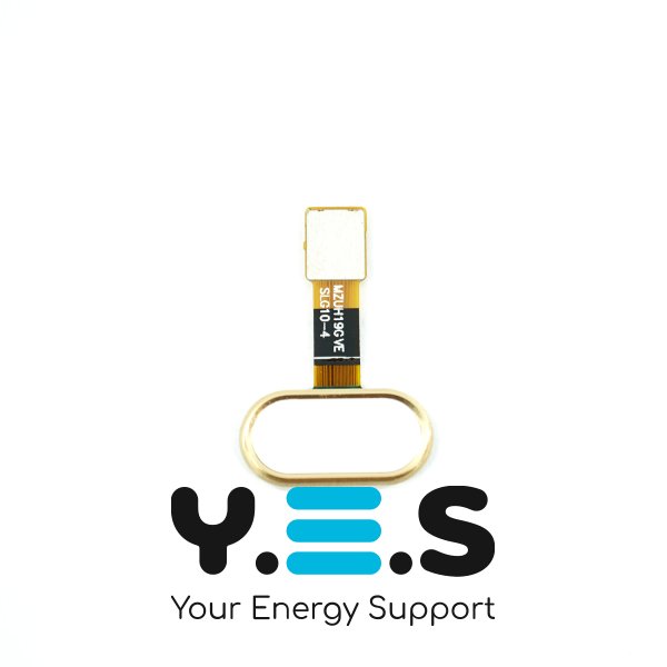 Шлейф кнопки Home (меню) для Meizu M5s (M612), золотистий