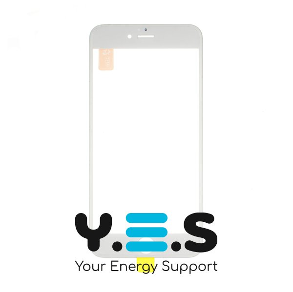 Скло корпуса з OCA-плівкою для Apple iPhone 6 Plus, біле