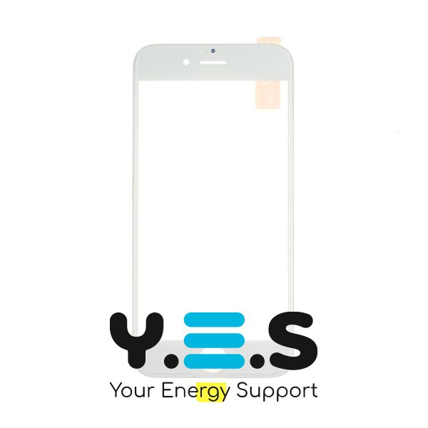 Скло корпусу з OCA-плівкою для Apple iPhone 6S, біле