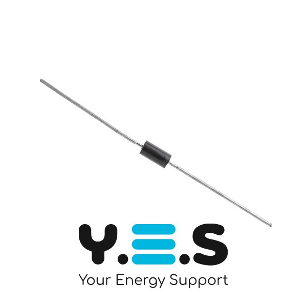 Диод RL207, 2A, 1000V