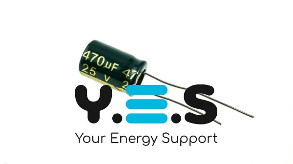 Конденсатор 470mF, 25V, Size 8x16mm, рабочая температура -40…+105
