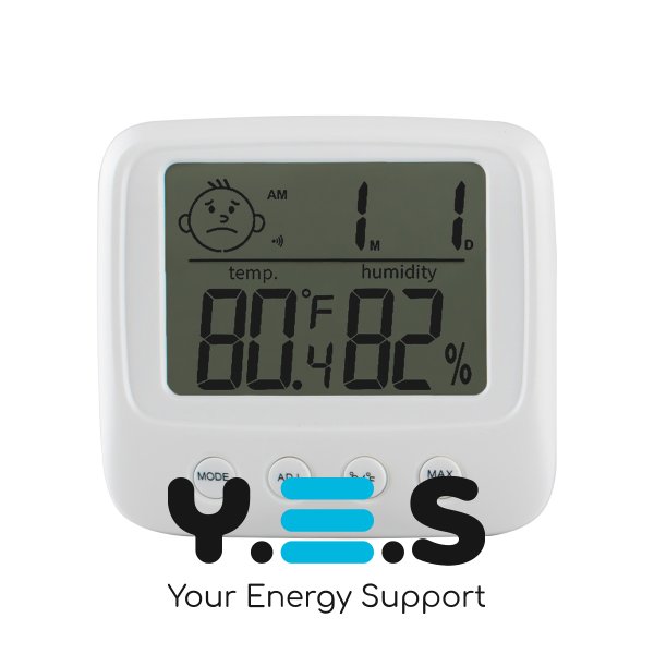 Цифровий термометр-гігрометр CX-0828 для дому та офісу