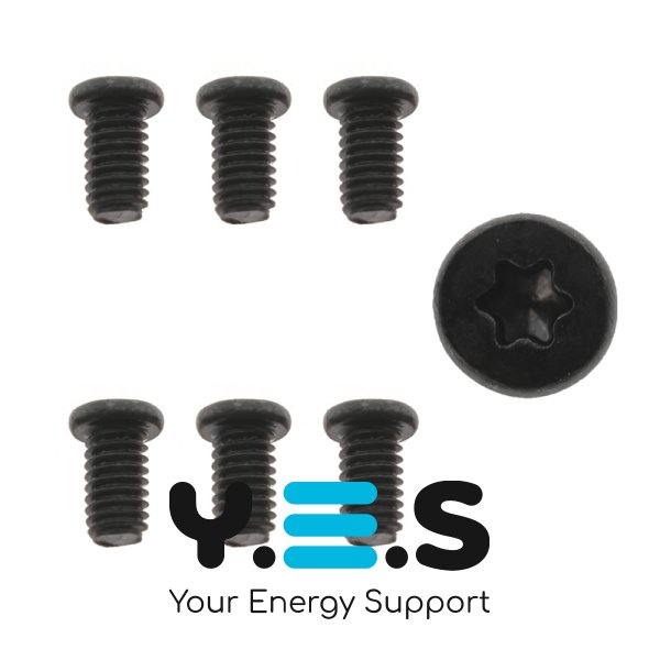 Набір гвинтів петель екрана 6 шт для Apple (A1369, A1466, 2010-2017)