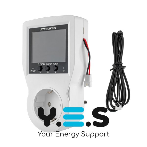 Смарт-розетка ATorch S1-WiFi 220V 16A з лічильником електроенергії та ваттметром