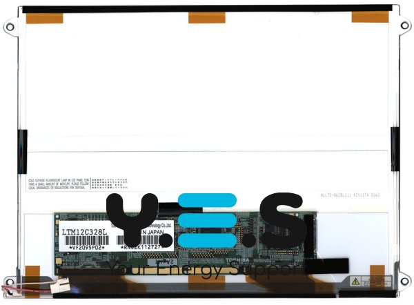 Матриця Toshiba 12.1" LTM12C328L, 1024x768, 30pin, 1CCFL, матова, кріпл. зліва/справа, Normal