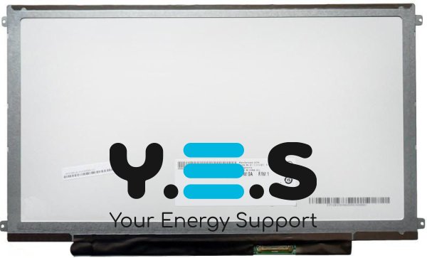 Матриця для ноутбука 13,3" Slim LED 1366x768, 40 pin (знизу справа), глянцева, кріпл. зліва/справа, AUO B133XW03 v2