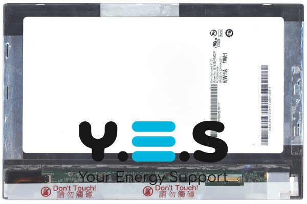 Матриця 10,1" LED 1280×800, 40pin (знизу справа), глянцева, AUO B101EVN02.0, без кріплень