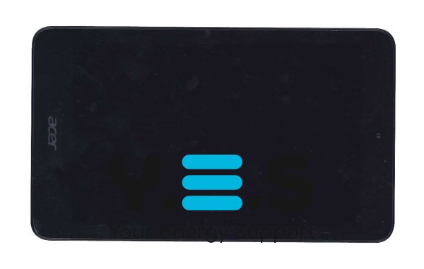 Дисплейний модуль із тачскрином для Acer Iconia One B1-750 з рамкою, чорний