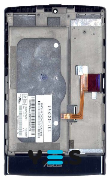 Тачскрин-матриця (модуль) для Asus Eee Pad MeMO ME171, чорна, з рамкою