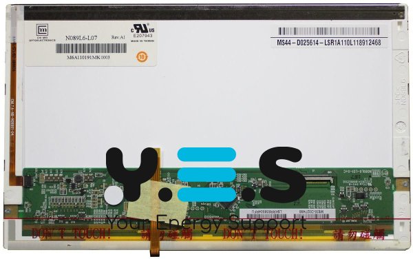 Модуль матриці з тачскрином N089L6-L07, чорний