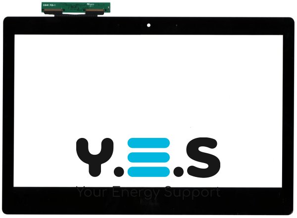 Тачскрін (сенсорне скло) для ноутбука Dell 5364R PCB-1, чорний