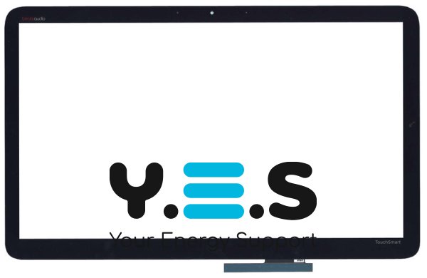 Тачскрин (сенсорне скло) для HP Spectre XT TouchSmart 15 980F6118-03, чорний