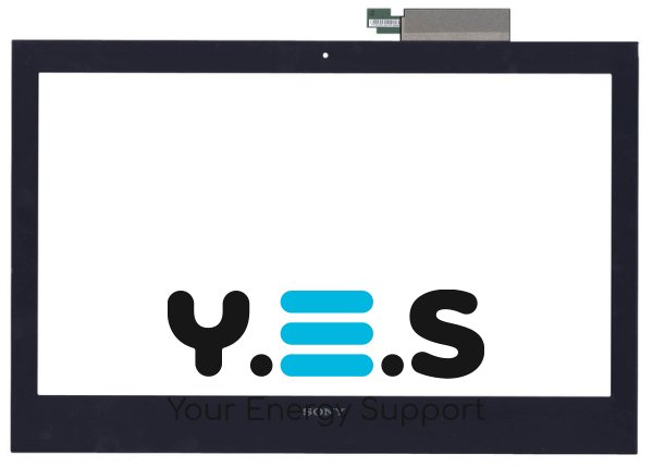 Тачскрин (сенсорне скло) для ноутбука Sony Vaio SVT14 чорний FS-5514I01J05/69.14I01.T01/5C4F9DL000S06Z/L141FGT01.0