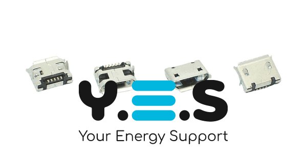 Розʼєм живлення для планшета Micro USB (5 pin), тип USB 24