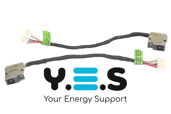 Розʼєм живлення (DC jack) для ноутбука HP Pavilion 15-AC з кабелем