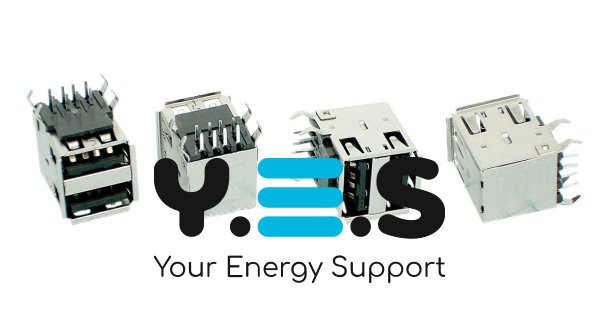 Подвійний USB-розʼєм для ноутбука №45 (2×USB Type-A)