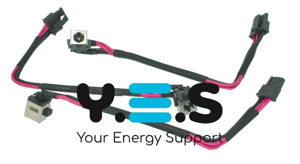 Розʼєм живлення для ноутбука Dell Alienware Area-51 M15X з кабелем HY-DE034 (0DW323)