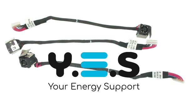 Розʼєм живлення з кабелем HY-DE028 для ноутбука Dell Inspiron 14R N4050, M4040