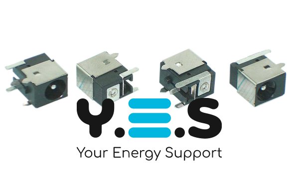 Розʼєм живлення для ноутбука Gateway Solo 1200, 1400, 1450, штекер 2.0 мм