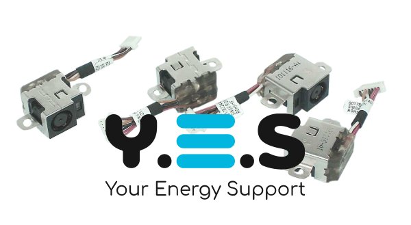 Розʼєм живлення HP Touchsmart TM2T-2200 12.1", TM2, TM2-1000/2000, TM2-2150ES з кабелем HY-HP030 6017B0244401